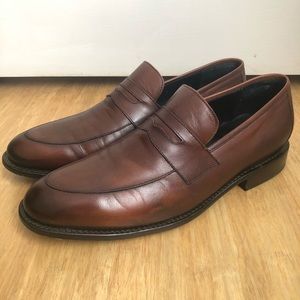 Thursday Boot Company Lincoln Loafers in Mahogany